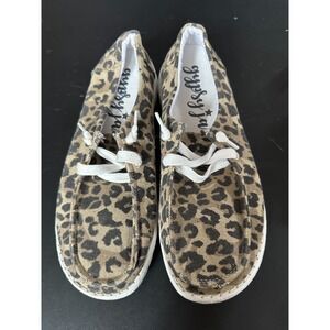 Gypsy Jazz Leopard Boat Shoes in 7 NWOB